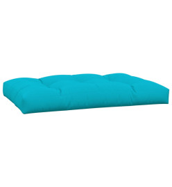 Coussins de palette lot de 5 turquoise tissu