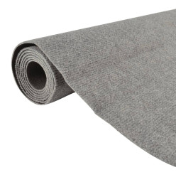 Tapis de couloir gris 100x180 cm