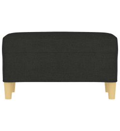 Banc Noir 70x35x41 cm Tissu