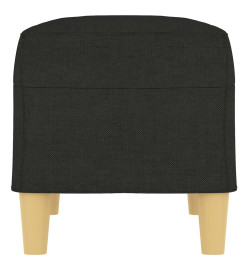 Banc Noir 70x35x41 cm Tissu