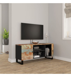 Meuble TV 105x33x46 cm Bois massif de récupération