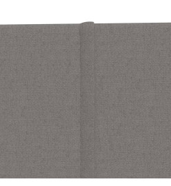 Panneaux muraux 12 pcs Gris clair 90x30 cm Tissu 3,24 m²