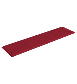 Panneaux muraux 12 pcs Rouge bordeaux 60x15 cm Velours 1,08 m²