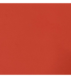 Panneaux muraux 12 pcs Rouge 30x15 cm Similicuir 0,54 m²