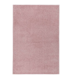 Tapis à poils courts 200x290 cm Rose