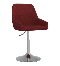 Tabouret de bar Rouge bordeaux Tissu