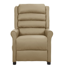 Fauteuil de massage Cappuccino Similicuir