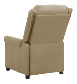 Fauteuil de massage Cappuccino Similicuir