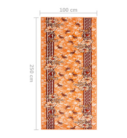 Tapis BCF Terre cuite 100x250 cm