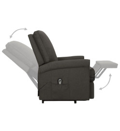 Fauteuil Taupe Tissu