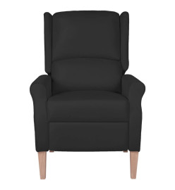 Fauteuil inclinable Noir Tissu