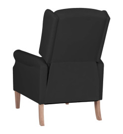 Fauteuil inclinable Noir Tissu