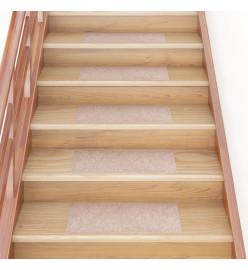 Tapis d'escalier autocollants Rectangulaire 15 pcs 60x25 cm