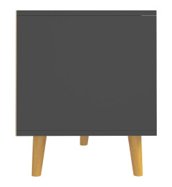 Meuble TV Gris 90x40x48,5 cm Aggloméré