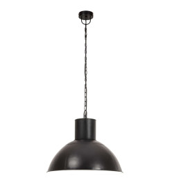 Lampe suspendue 25 W Noir Rond 48 cm E27