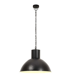 Lampe suspendue 25 W Noir Rond 48 cm E27