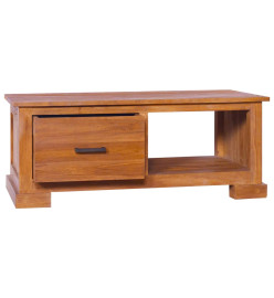 Meuble TV 90x50x37 cm Bois de teck massif