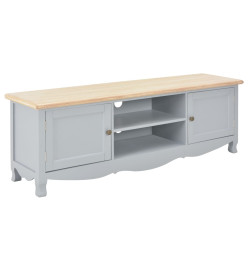 Meuble TV Gris 120 x 30 x 40 cm Bois