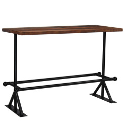 Mobilier de bar 7 pcs Bois de récupération massif