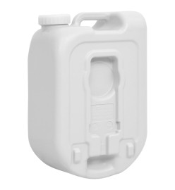 Réservoir d'eau portable avec adaptateur 24 L gris