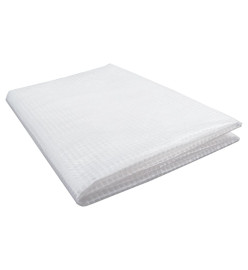 Bâche de gaze 140 g/m² 4x5 m Blanc