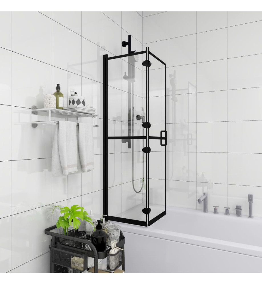 Cabine de douche pliable ESG 100x140 cm Noir