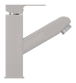 Robinet de lavabo rétractable de bain Argenté 157x172 mm