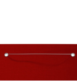 Écran de balcon Rouge 100x240 cm Tissu Oxford