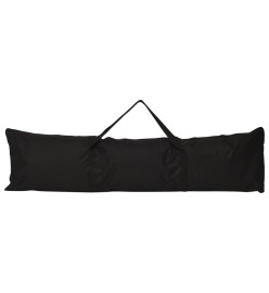 Filet de baseball portable rouge et noir 219x107x212 cm