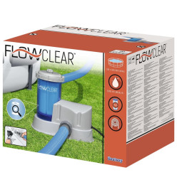 Bestway Pompe filtrante à cartouche transparente Flowclear