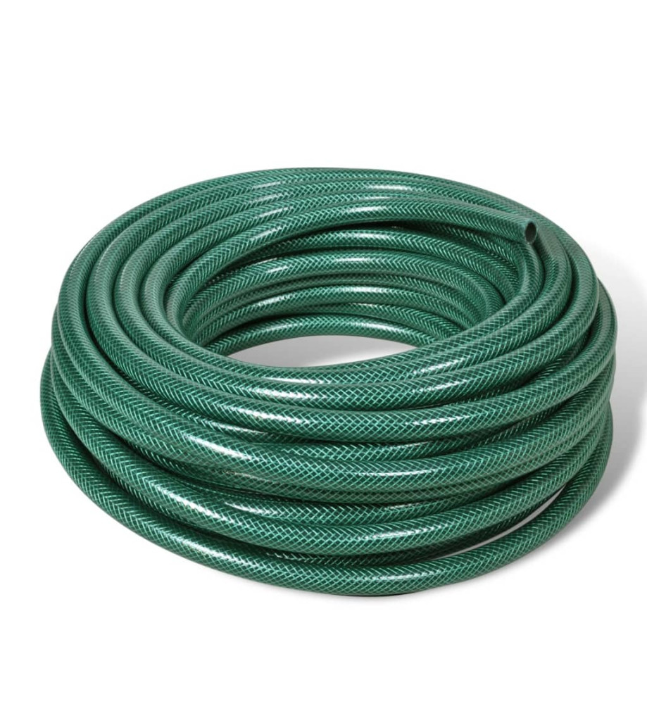 Tuyau vert 25 m PVC jardin et irrigation 2,54 cm de diamètre