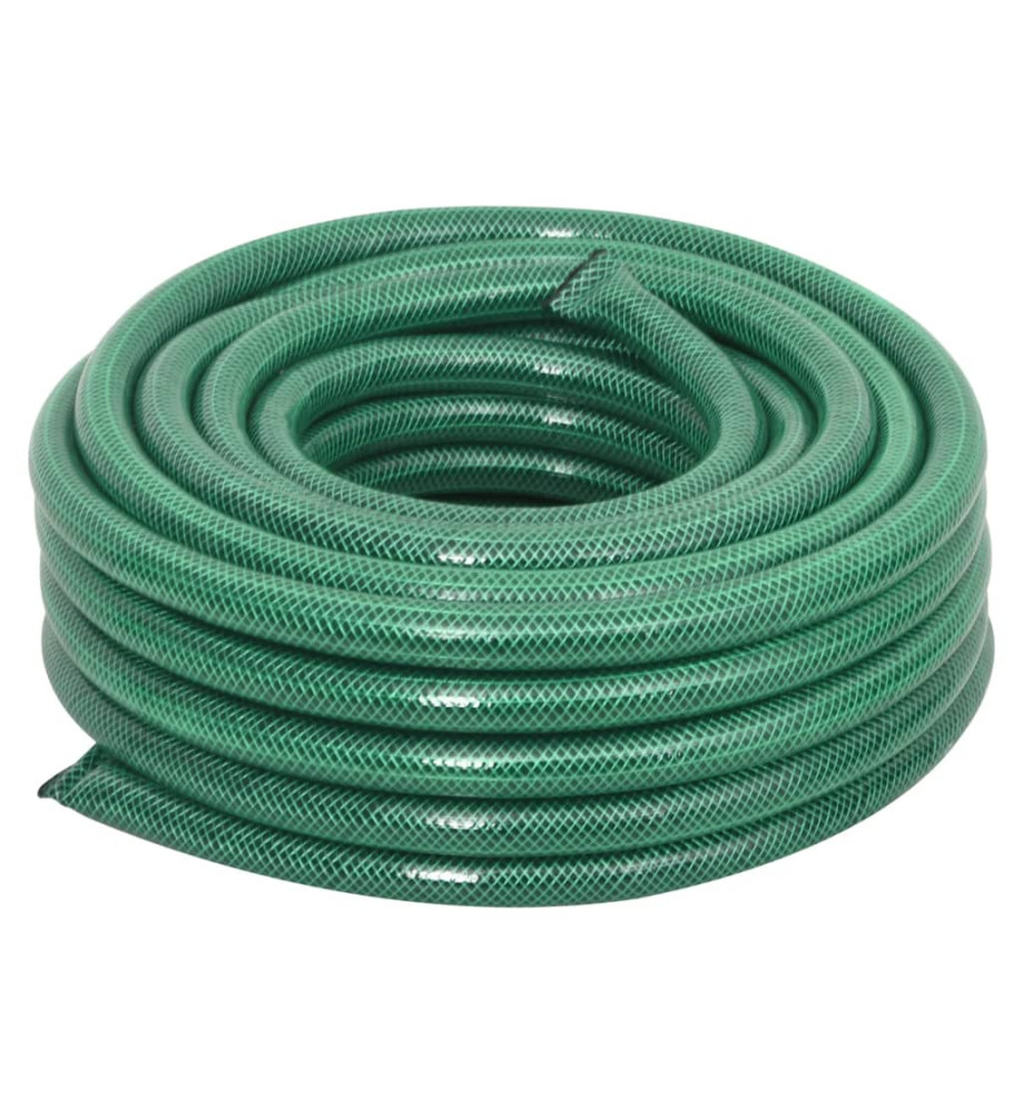 Tuyau d'arrosage vert 0,9" 50 m PVC