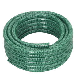 Tuyau d'arrosage avec jeu de raccords vert 0,6" 20 m PVC