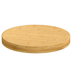 Dessus de table Ø30x4 cm bambou