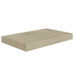 Étagère murale flottante Chêne 40x23x3,8 cm MDF