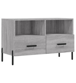 Meuble TV Sonoma gris 80x36x50 cm Bois d'ingénierie