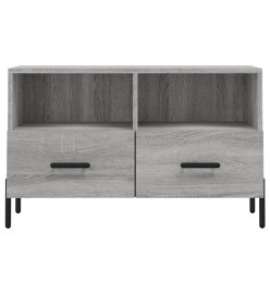 Meuble TV Sonoma gris 80x36x50 cm Bois d'ingénierie