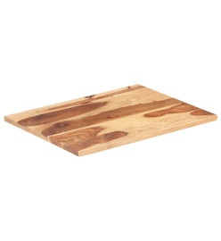 Dessus de table Bois solide 25-27 mm 60x90 cm