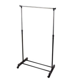 Storage solutions Penderie réglable sur roulettes 80x42x(90-165) cm