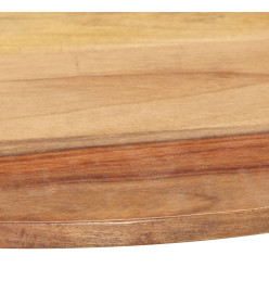 Dessus de table Bois solide Rond 25-27 mm 40 cm