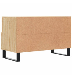 Meuble TV Chêne sonoma 80x36x50 cm Bois d'ingénierie