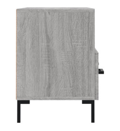 Meuble TV Sonoma gris 80x36x50 cm Bois d'ingénierie