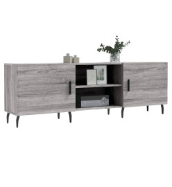 Meuble TV sonoma gris 150x30x50 cm bois d'ingénierie