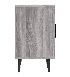 Meuble TV sonoma gris 150x30x50 cm bois d'ingénierie