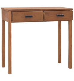 Bureau 81x40x75 cm Bois de teck solide