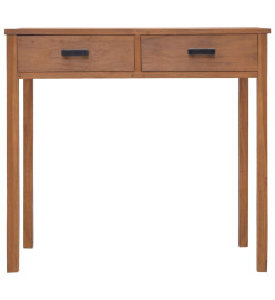 Bureau 81x40x75 cm Bois de teck solide