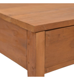 Bureau 81x40x75 cm Bois de teck solide