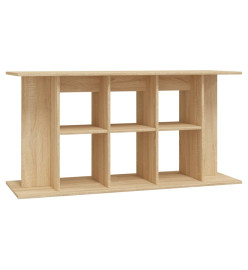 Support d'aquarium chêne sonoma 120x40x60cm bois d'ingénierie