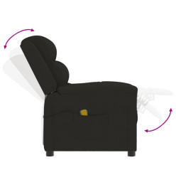 Fauteuil de massage Noir Velours