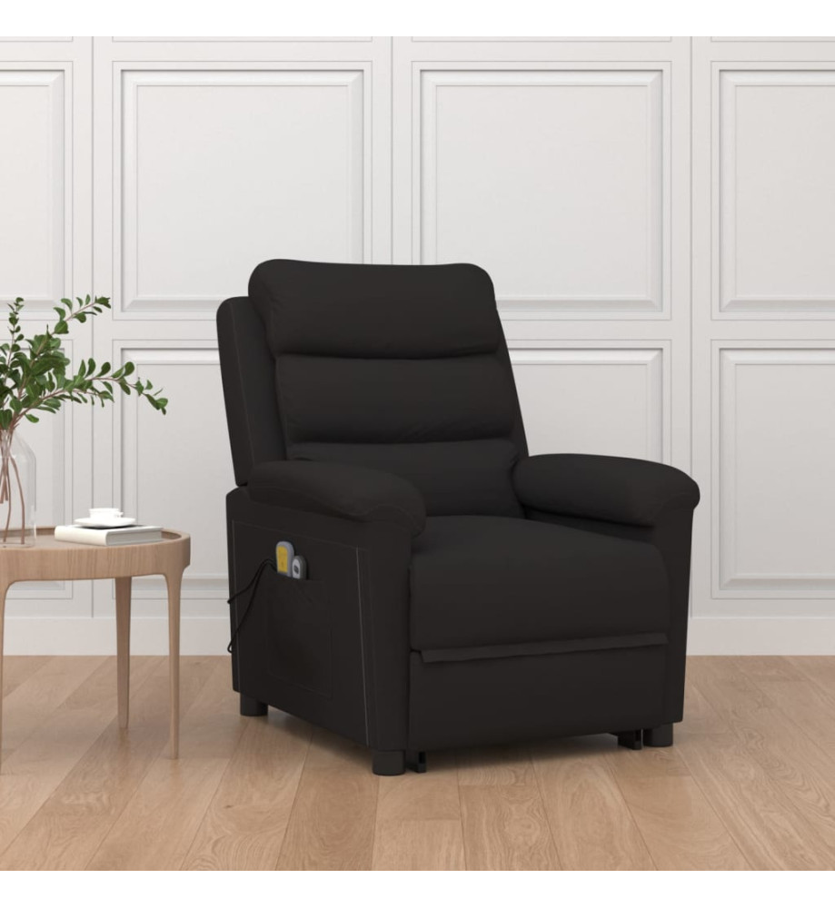 Fauteuil de massage Noir Velours